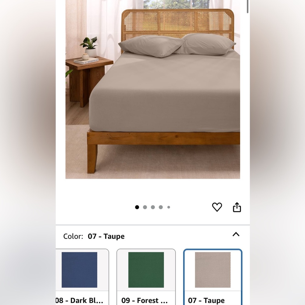 Bare twin xl fitted sheet